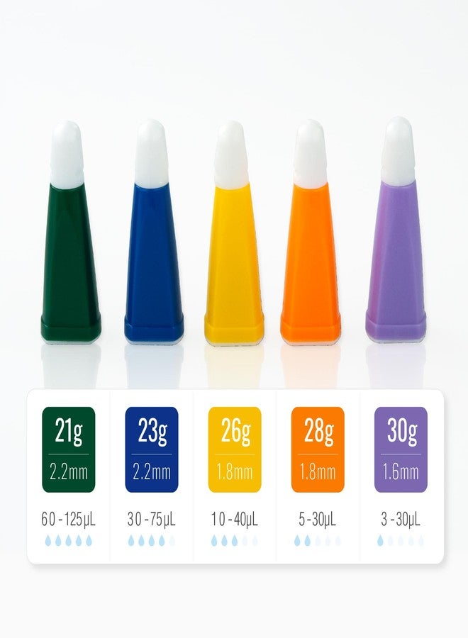Mbh مشارط أمان AKTIVSAFE، علبة تحتوي على 100 مشارط، عبوة من قطعتين (21G، 2.2 مم) - Image 4